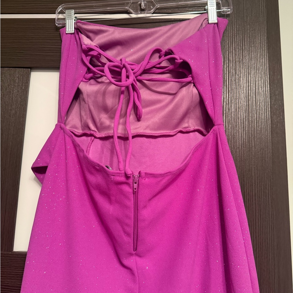 Fashion Nova Sparkling Fuchsia Maxi Dress - Picture 6 of 8